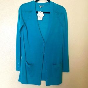 Halogen long sweater with beautiful details!